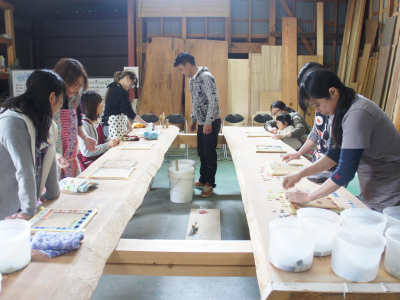 【開催レポ】新築モニター募集でも話題の「谷内建築」さんで珪藻土手形アートづくりイベントを開催しました。