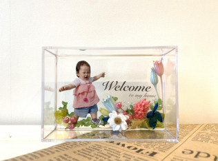 【満席御礼・2/6(木)開催】子どもの写真入り♡玄関インテリアにぴったりなフラワープレート作り byナチュリエ