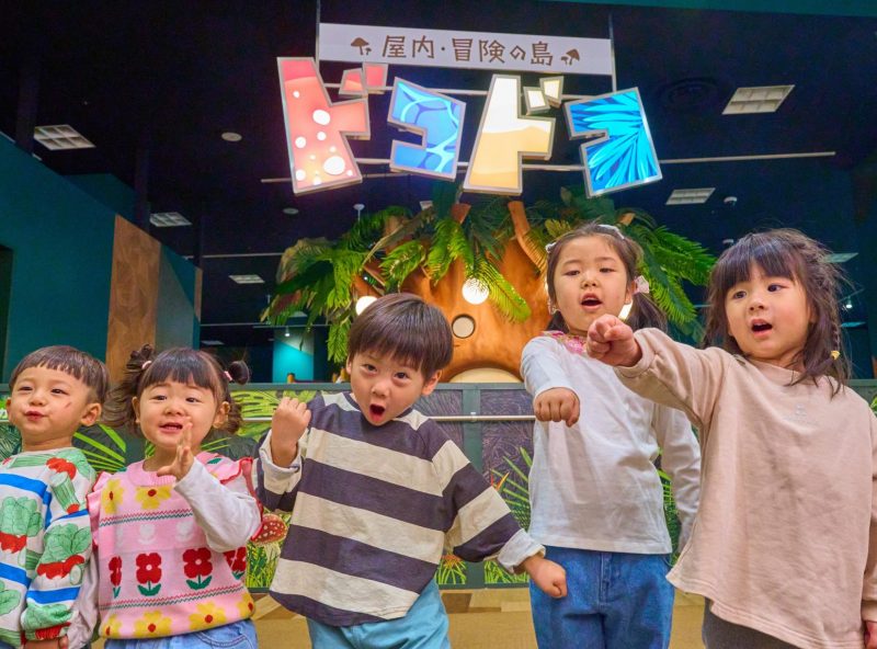 屋内・冒険の島 ドコドコ イオンレイクタウンmori