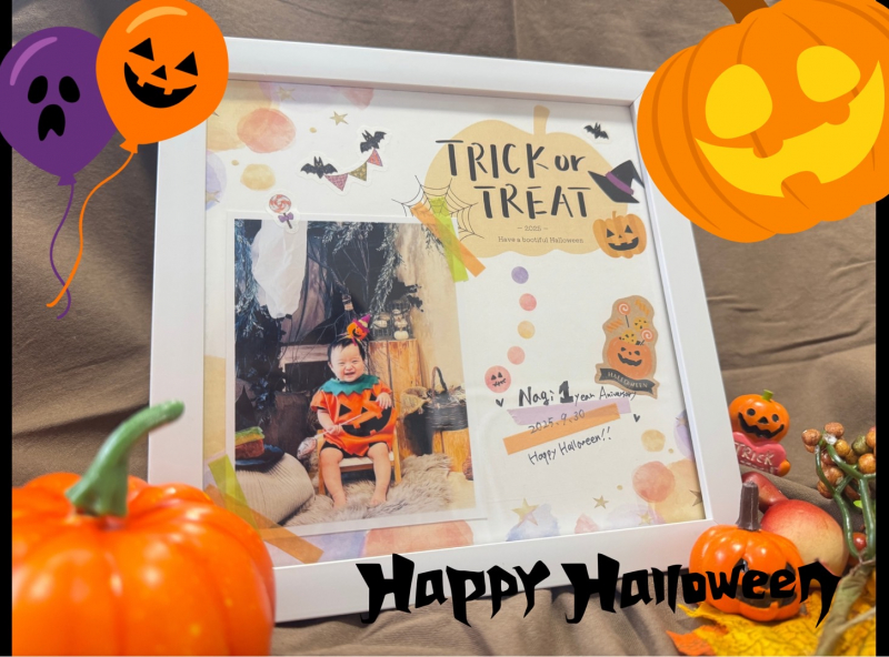 おうちパーティをもっと楽しもう♪真似できる100均テーブルデコも必見！ハロウィンフォト撮影＆フレーム作り