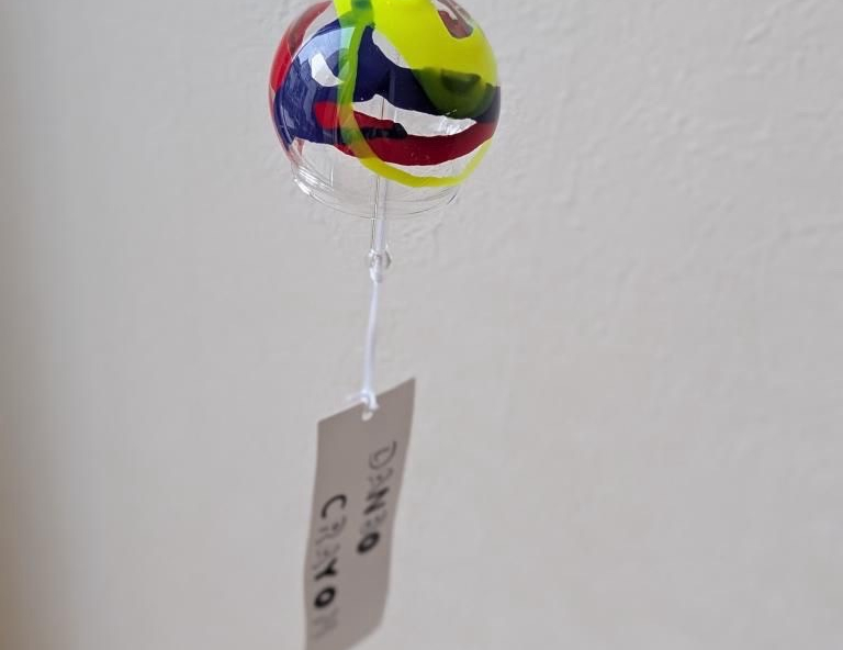 カラフルな風鈴を作って夏を迎えませんか？