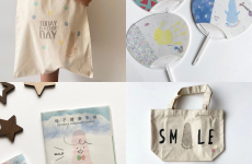 帰省のお土産にも♡小さな可愛い子どもの手形足形で、記念に残る作品を作ろう！｜手形足形アート petta