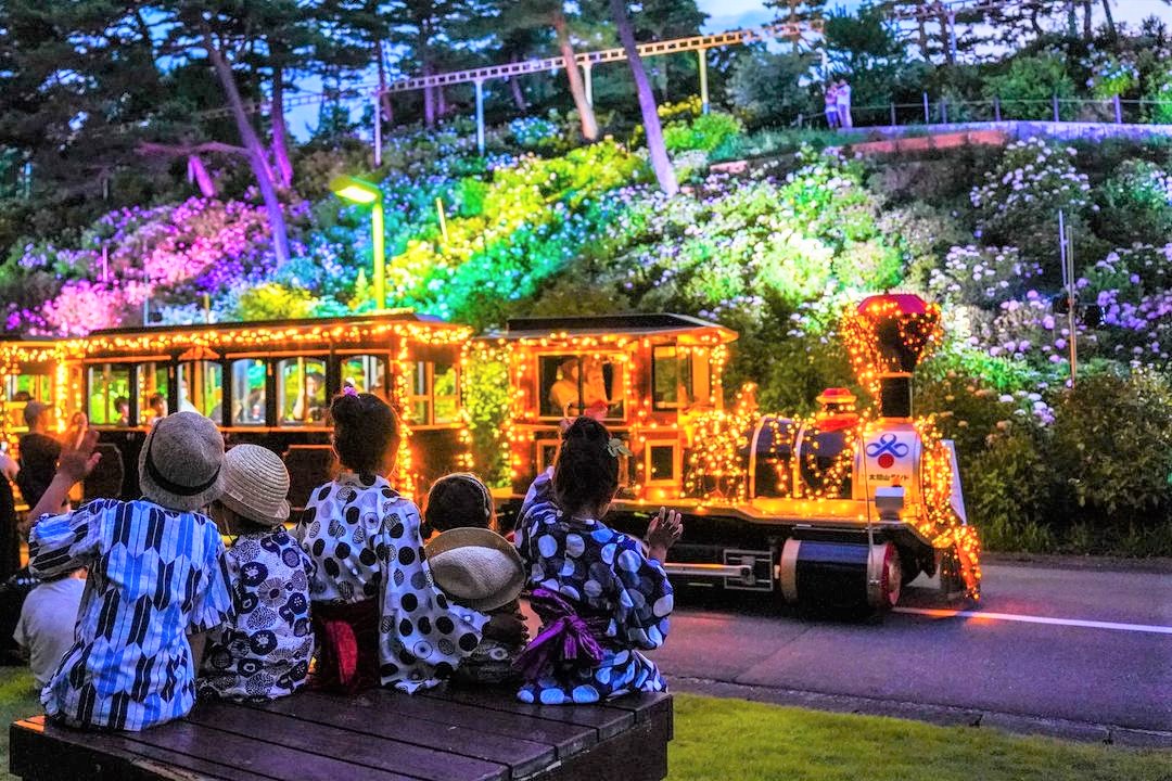 イベント盛りだくさんで今年も開催します♡2万株のあじさいが咲き誇る