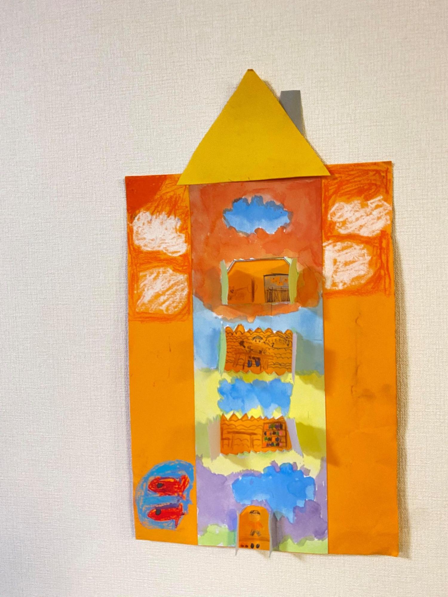 子どもの描いた絵や工作で作る「おうち美術館」｜おうち時間を楽しむ